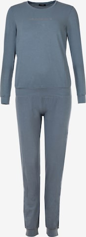 Emporio Armani Pyjamas i blå: forside