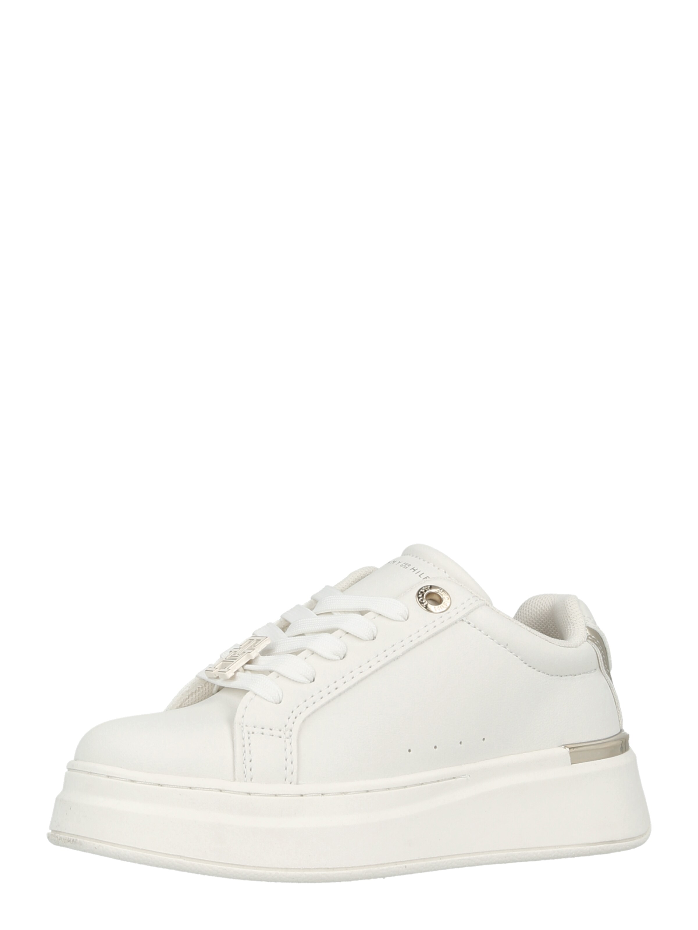 TOMMY HILFIGER Σνίκερ 'MILA' σε λευκό: μπροστά