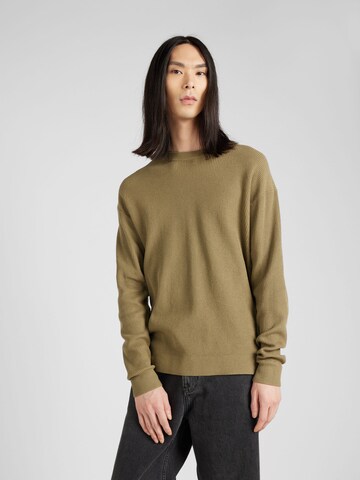 Pull-over 'Spring' JACK & JONES en vert : devant