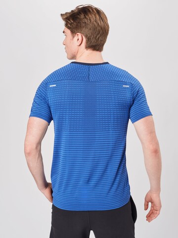 NIKE Regularny krój Koszulka funkcyjna 'TECHKNIT ULTRA' w kolorze niebieski