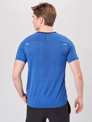 NIKE - Regular Fit Camisa funcionais 'TECHKNIT ULTRA' em azul