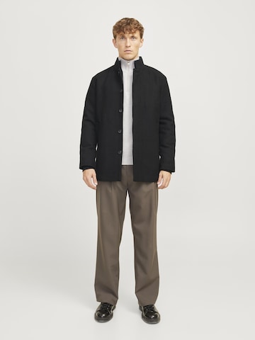 JACK & JONES Prehodna jakna 'JJEHarrison' | črna barva