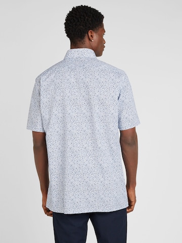 OLYMP Regular fit Button Up Shirt 'Luxor' in Blue