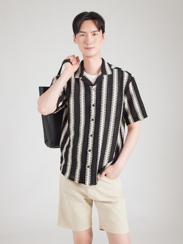 juoda Only & Sons Patogus modelis Marškiniai 'ONSDani': priekis