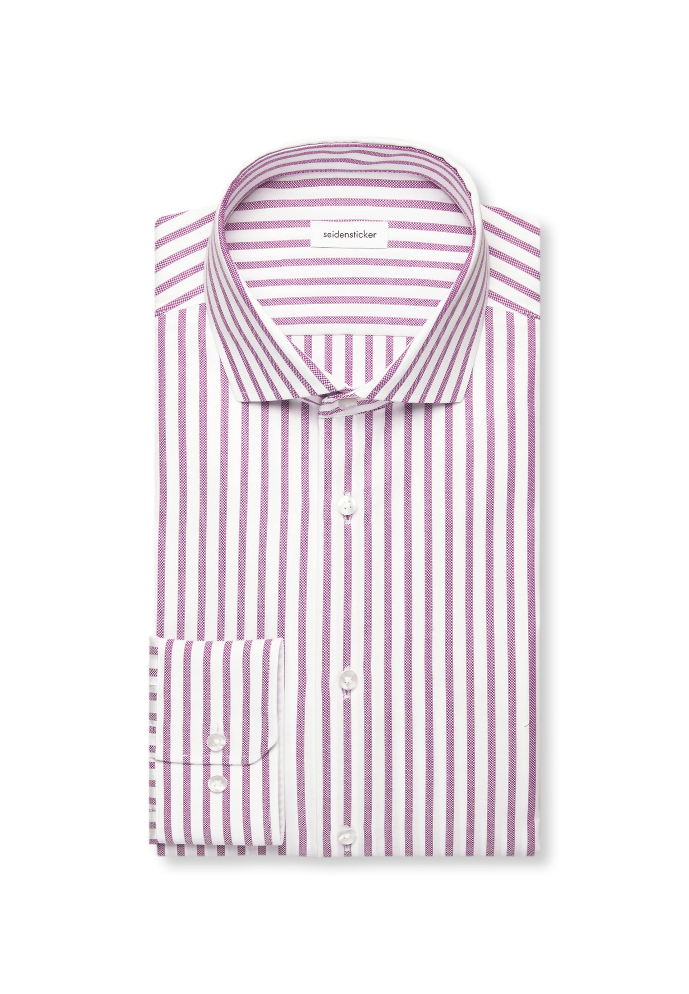 Coupe regular Chemise business 'Schwarze Rose' SEIDENSTICKER en rose