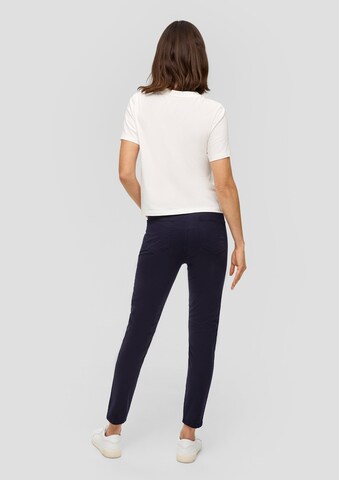 s.Oliver Slimfit Broek in Blauw