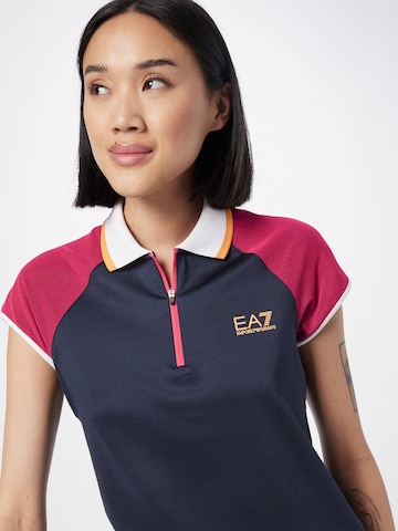 EA7 Emporio Armani Functioneel shirt in Blauw