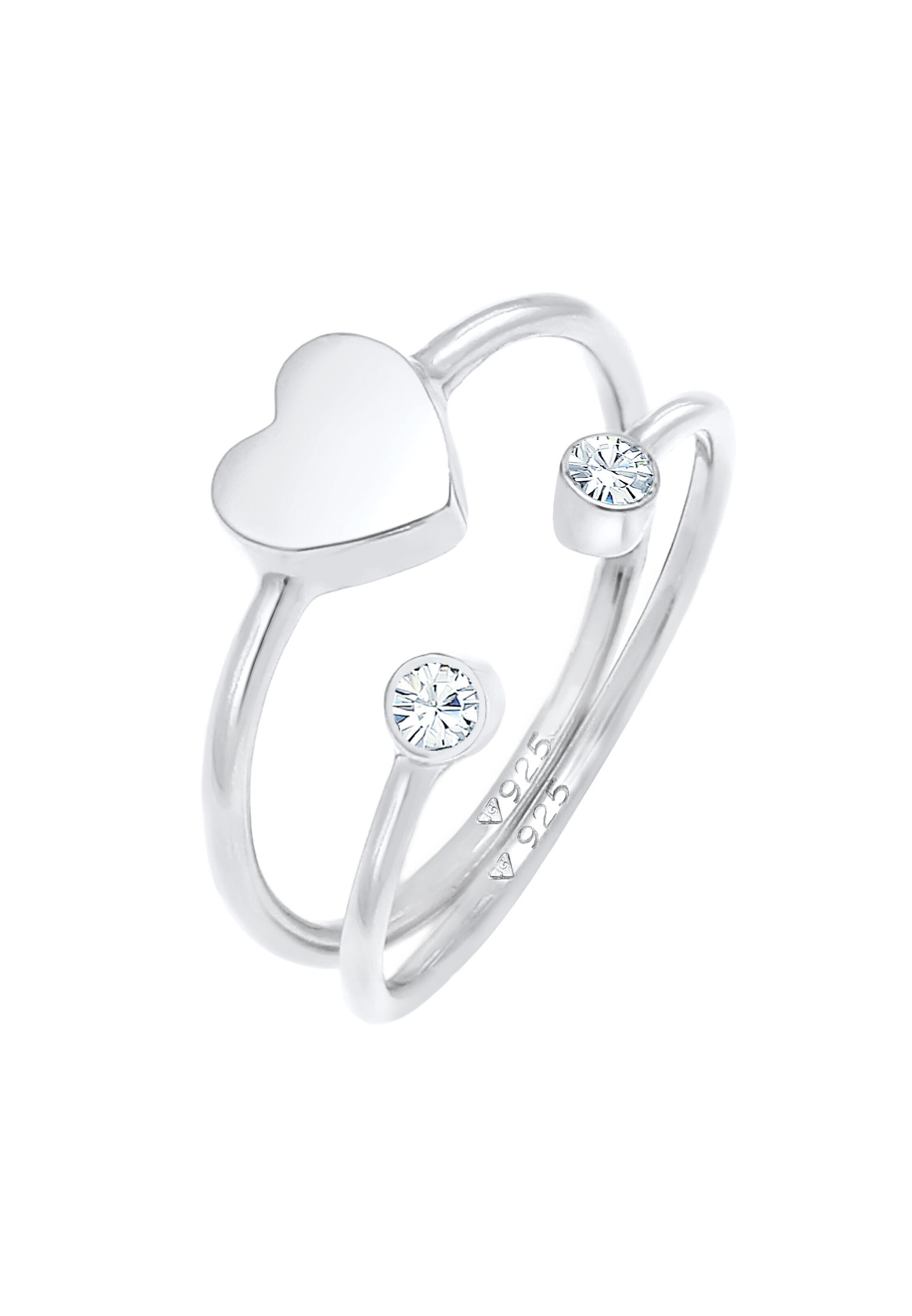 ELLI Sieraden set in Zilver: voorkant