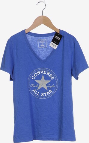 CONVERSE Top & Shirt in M in Blue: front