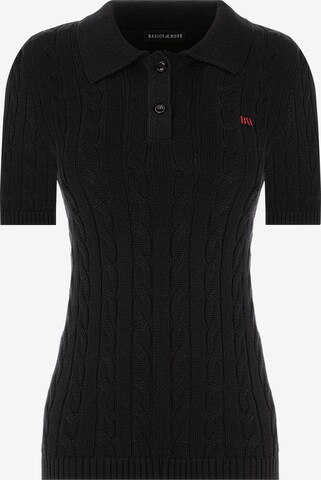 Basics and More Sweater 'Gia' in Black: front