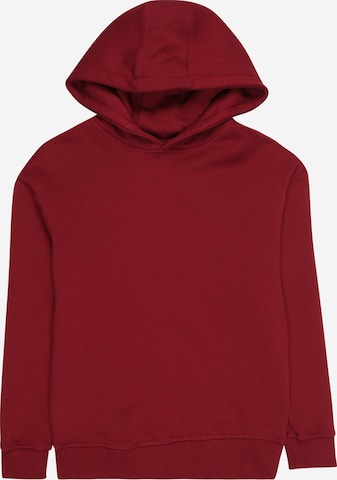 Urban Classics KidsSweater majica - crvena boja: prednji dio