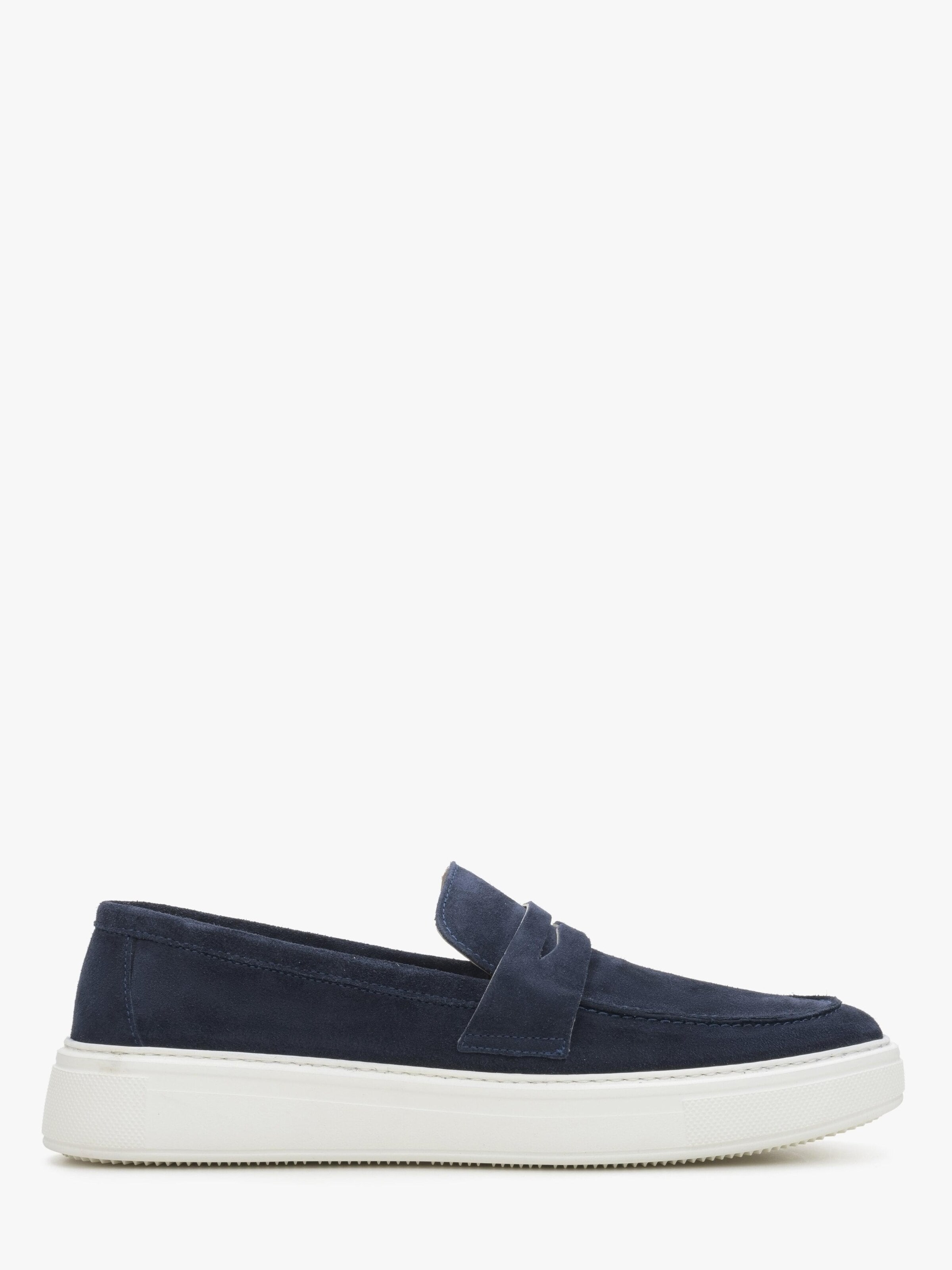 Estro Moccasin '09-4500' in 40 in Blue, Item view