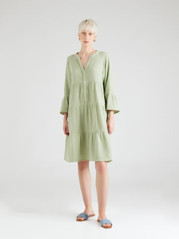 Sublevel Dress in Green: front