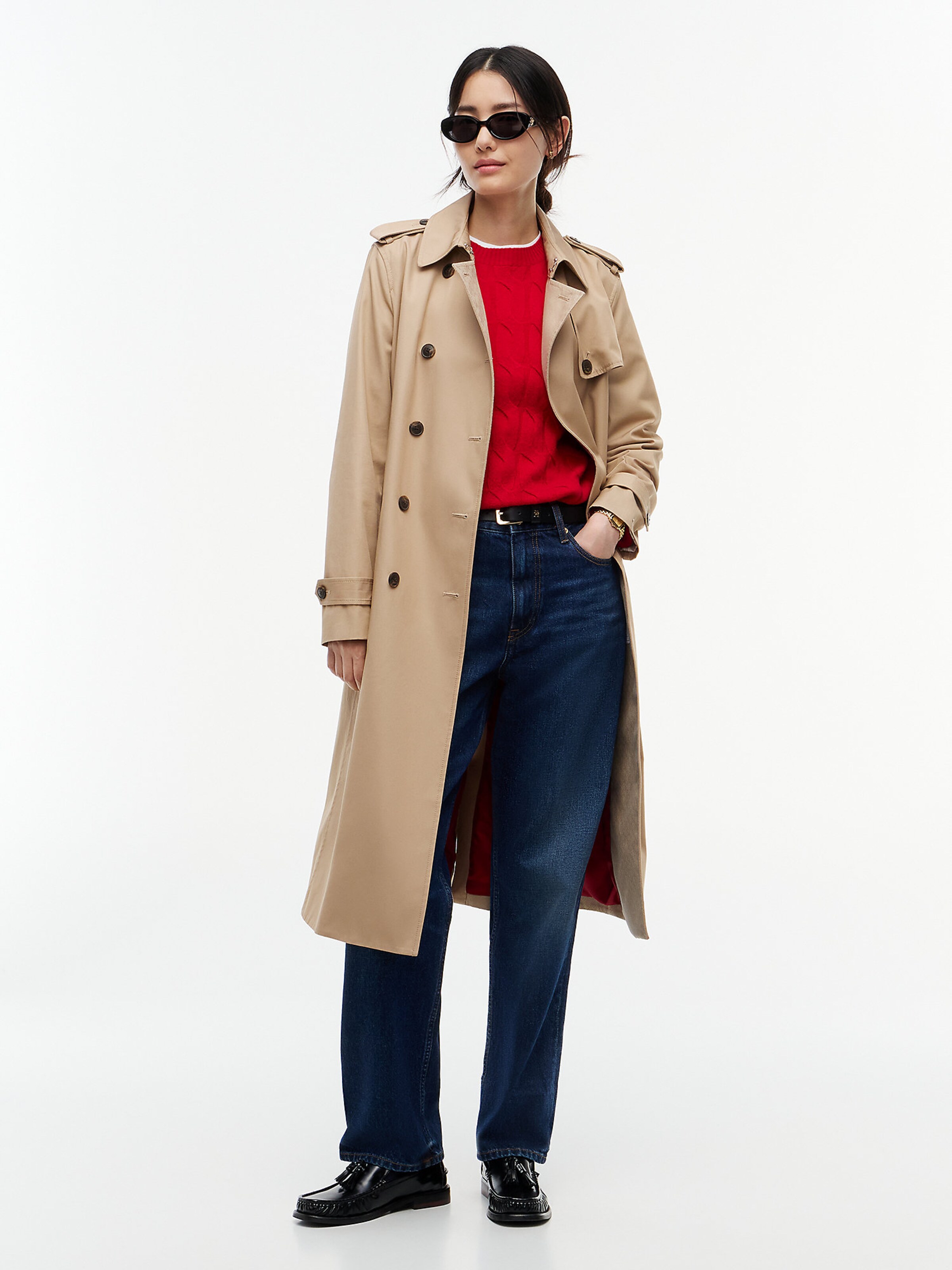 TOMMY HILFIGER Mantel in Beige: Vorderseite