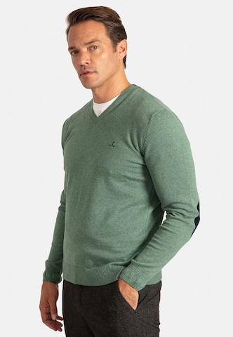 Sir Raymond Tailor Sweater 'Los Angeles' in Green