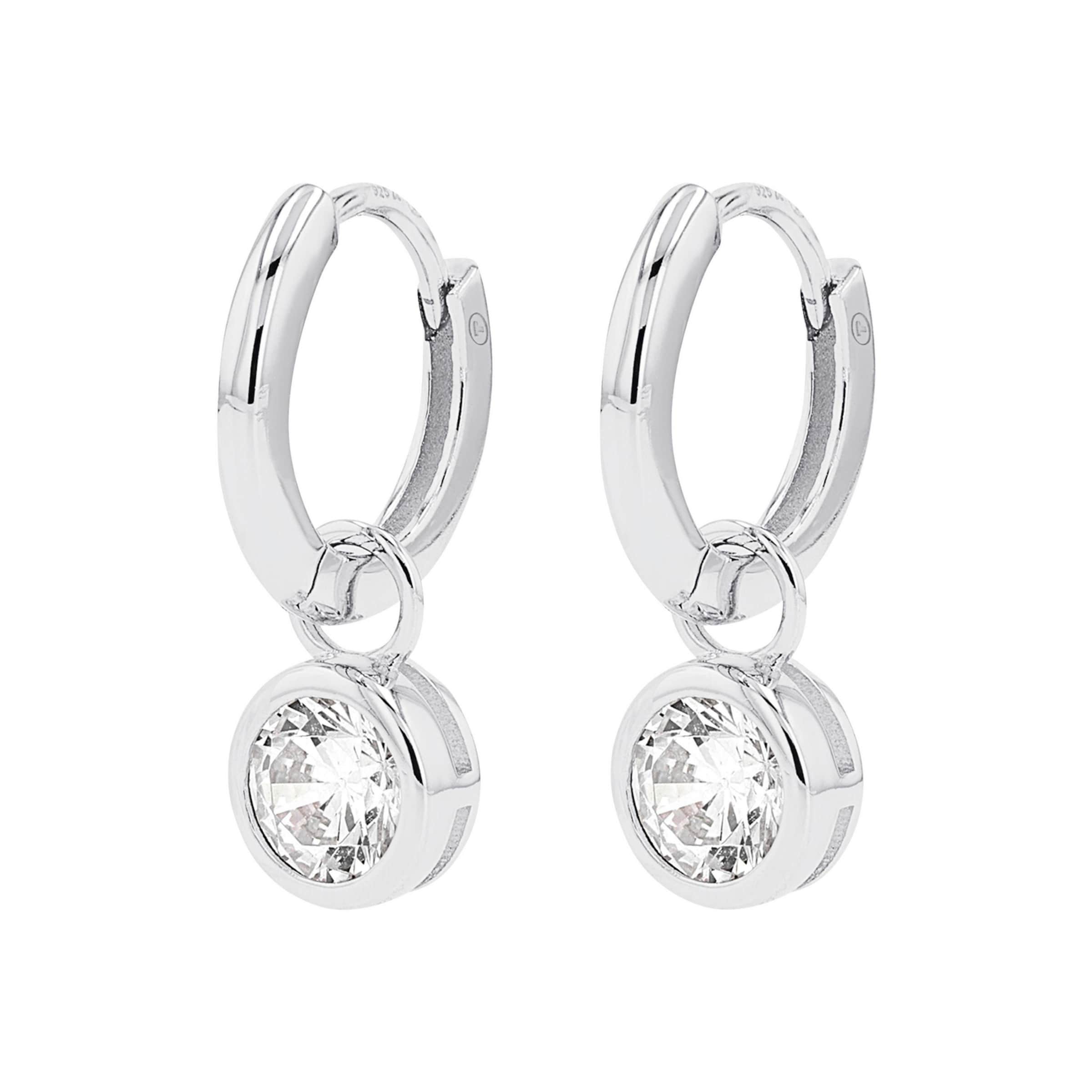 TOM TAILOR Ohrringe in Silber: Vorderseite