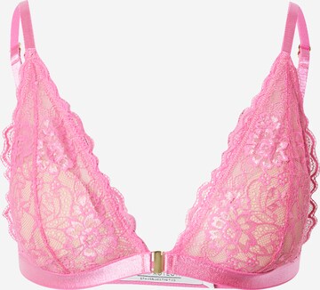 Underprotection Bra 'Amy' in Pink: front