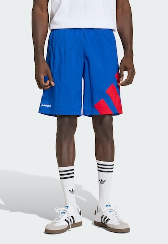 Regular Pantalon 'Adicolor' ADIDAS ORIGINALS en bleu : devant