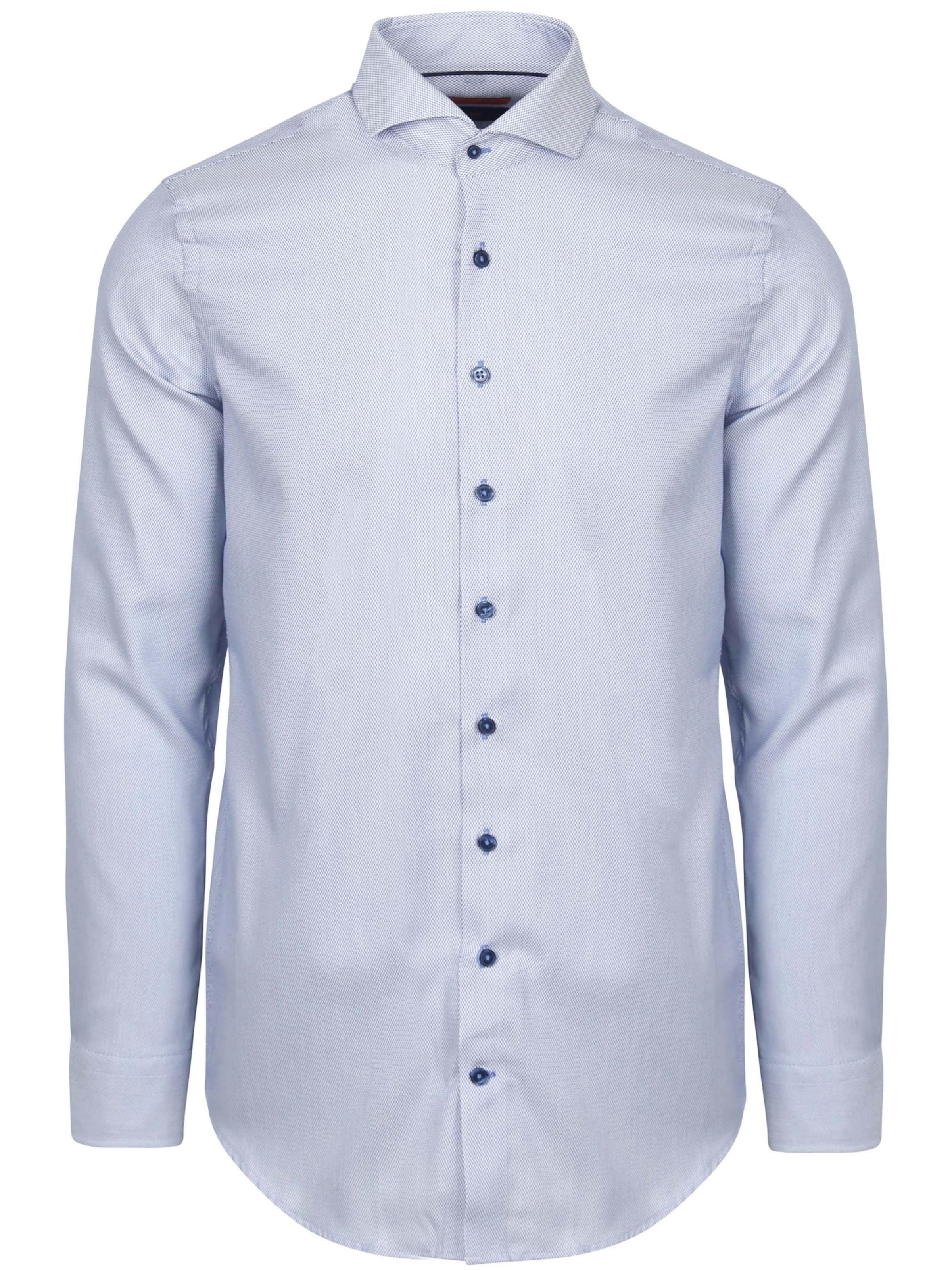 Suitable Slim Fit Hemd‌ in Blau