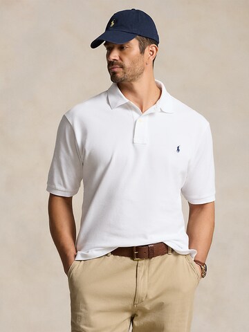 T-Shirt Polo Ralph Lauren Big & Tall en blanc : devant