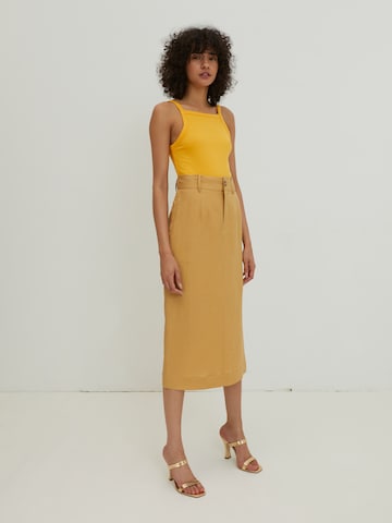 EDITED Skirt 'Cynthia' in Yellow