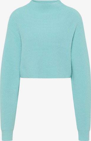 Pull-over IZIA en bleu : devant