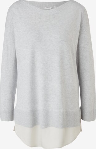 s.Oliver BLACK LABEL Pullover in Grau