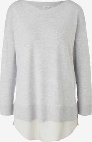 s.Oliver BLACK LABEL Sweater in Grey