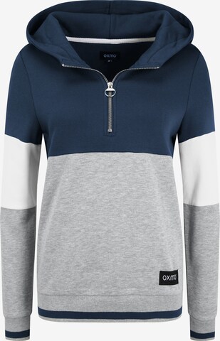 Oxmo Sweatshirt 'Omara' in Blauw: voorkant