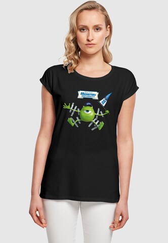 T-shirt 'Monster University - Taped Mike' ABSOLUTE CULT en noir : devant