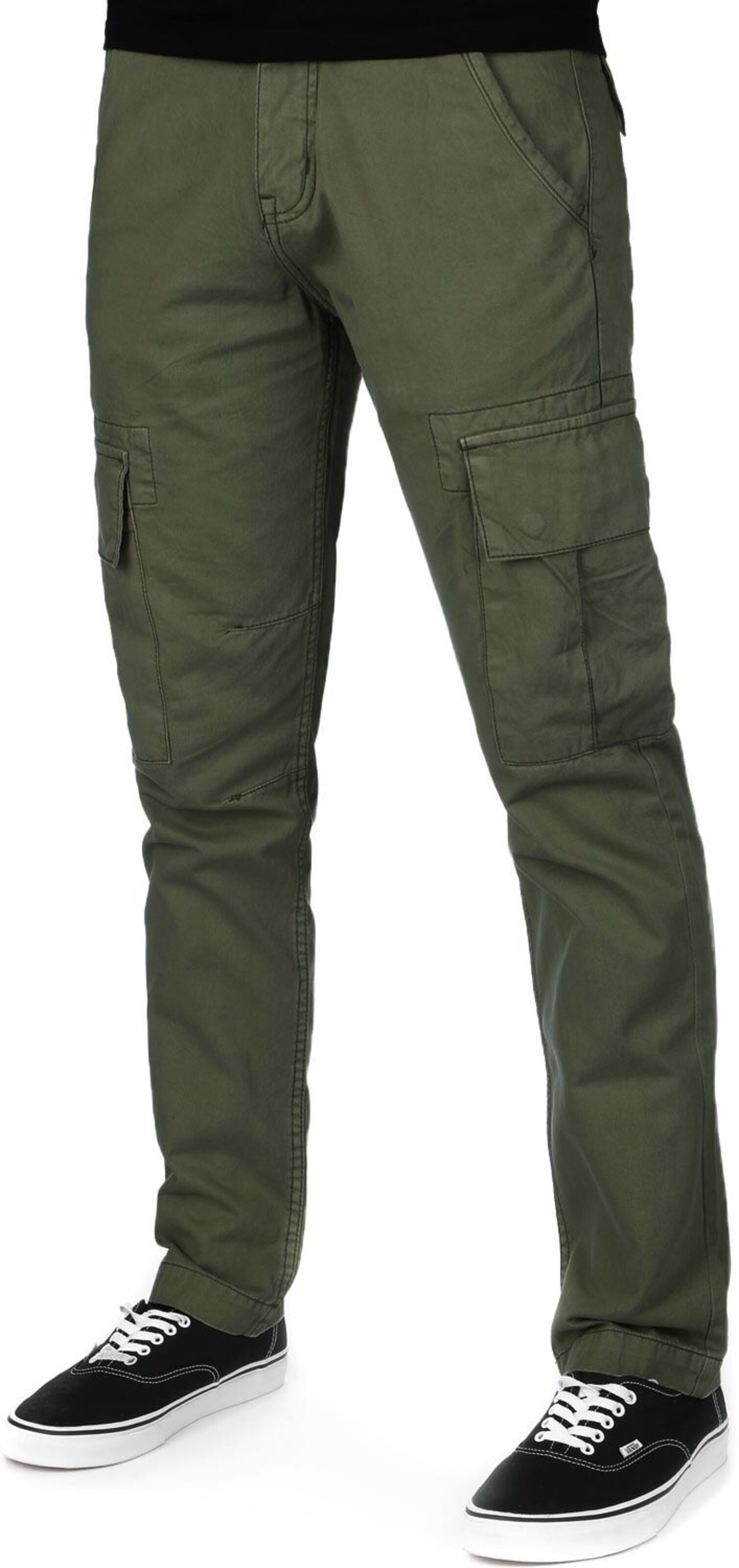 ALPHA INDUSTRIES Regular Cargohose 'Agent' in Grün