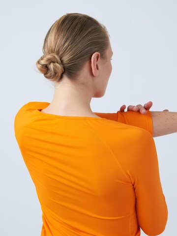 SPORTKIND Funktionsshirt '3/4-Longsleeve Shirt'‌‌‌‌ in Orange