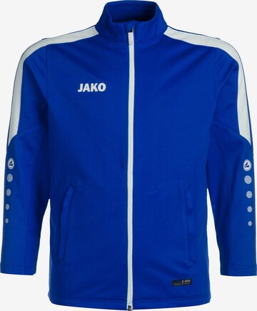 JAKO Athletic Jacket in Blue: front