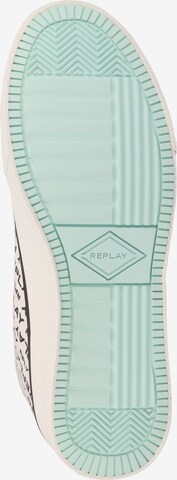 REPLAY Sneakers hoog in Zwart