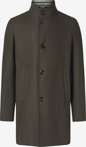 STRELLSON Between-Seasons Coat 'Finlay 2.0' in Green: front