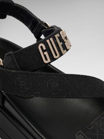 GUESS Sandals 'Fetta' in Black