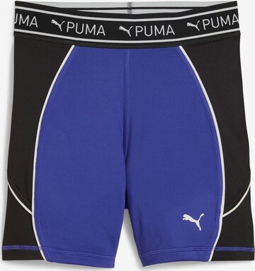 PUMA Спортен панталон 'TRAIN STRONG 5' в син�ьо: отпред
