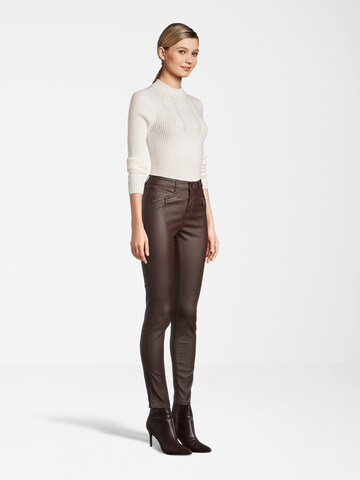 Orsay Skinny Jeans in Braun