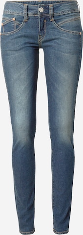 Herrlicher Slimfit Jeans 'Gila' in Blauw: voorkant