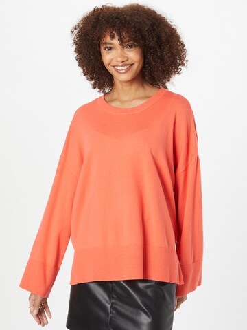 MSCH COPENHAGEN Sweater 'Dalinda' in Orange: front