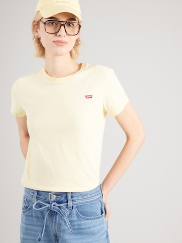 T-shirt LEVI'S ® en jaune : devant