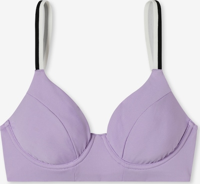 SCHIESSER Hauts de bikini ' Aqua Californian Dream ' en lilas, Vue avec produit