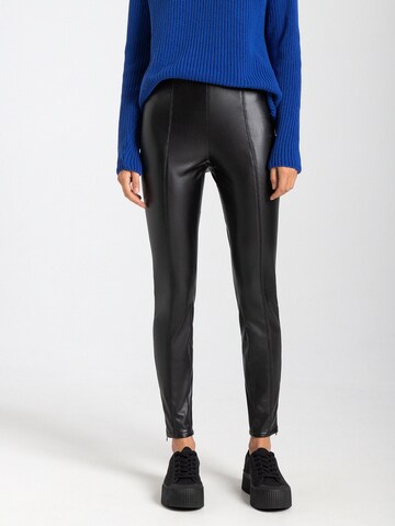 regular Leggings di MORE & MORE in nero: frontale