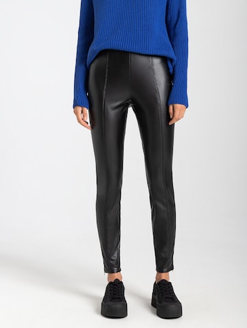 MORE & MORE Regular Leggings in Black: front