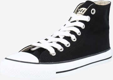 Ethletic High-Top Sneakers 'Fair Trainer' in Black: front