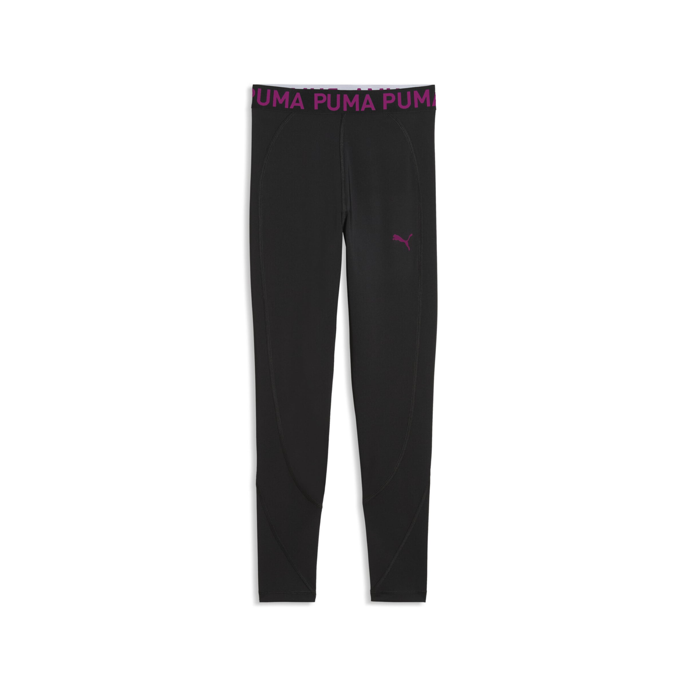 Skinny Pantalon de sport PUMA en noir : devant