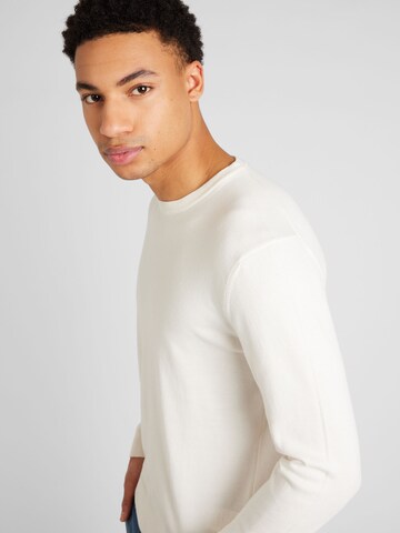 UNITED COLORS OF BENETTON - Regular Fit Pullover em branco