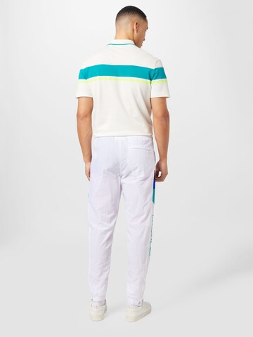 Sergio Tacchini Tapered Sportbroek 'MACAO' in Wit