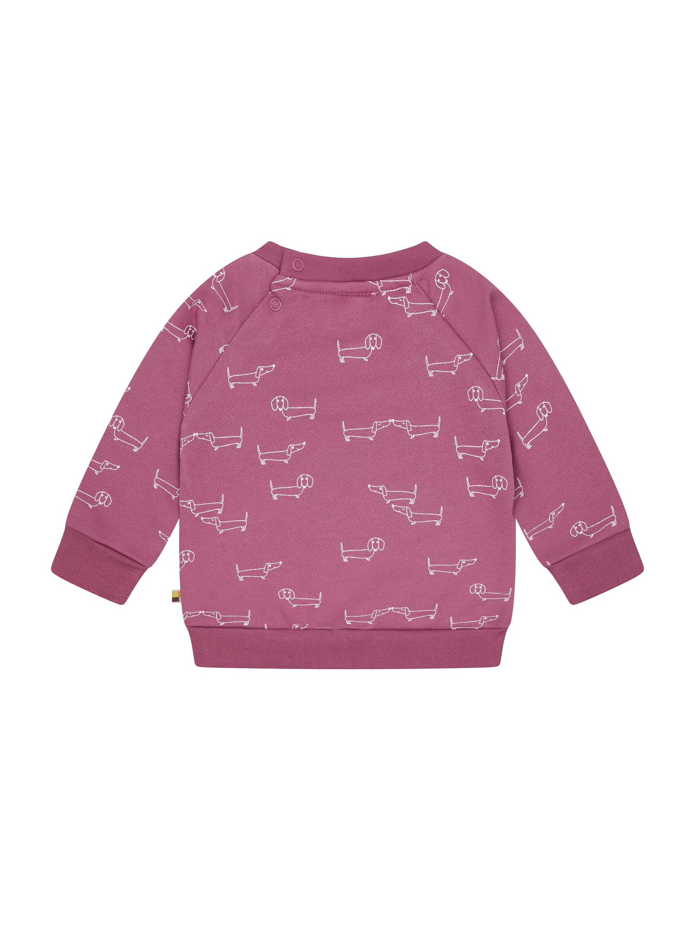 loud + proud Pullover 'Dackel'‌‌‌‌ in Lila