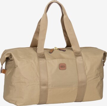 Bric's Travel Bag in Beige: front